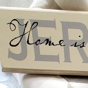 JERSEY GIRL WALL ART GIFT IDEA